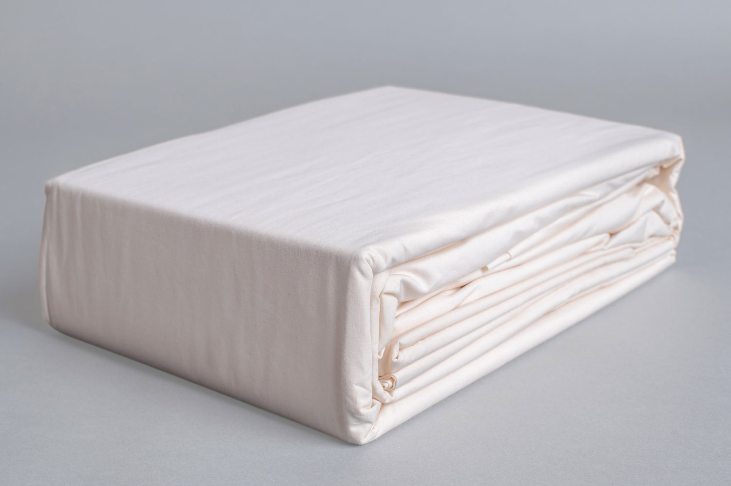 Organic Percale Sheet Set - 100% Organic Cotton 270 TC, up to 18"