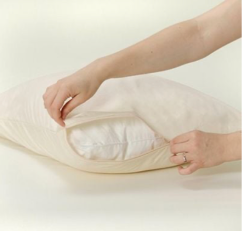 Organic All-Cotton Allergy Pillow Covers